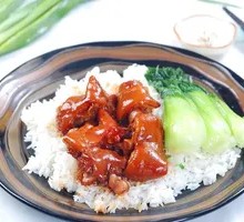 Braised Pig's Trotter Rice