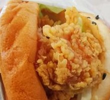 Spicy Chicken Leg Burger