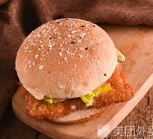 Crispy Fresh Shrimp Burger