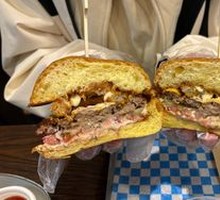 BBQ Whiskey Beef Cheese Burger