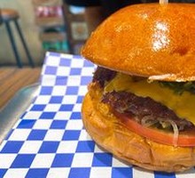 Argentine Pesto Beef Burger