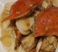 Scallion and Ginger Steamed Swimming Crab