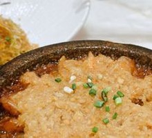 Grilled Garlic Shrimp on Stone Plate