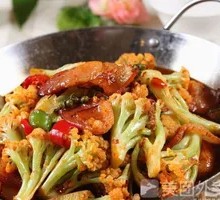 Spicy Cauliflower in Hot Pot