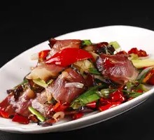 Fried Preserved Pork with Rice