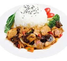 Spicy Twice-Cooked Pork Rice Bowl