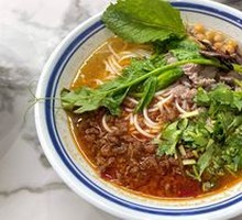 Fresh Boiled Beef Noodle Soup with Soybean Paste