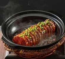 Braised Taro with Abalone Sauce