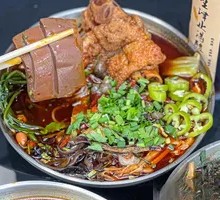 Duck Blood and Snail Noodles