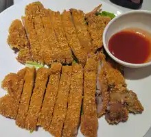 Golden Fried Pork Cutlet
