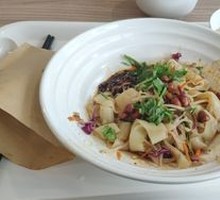 Cold Noodles with Roujiamo
