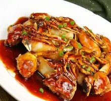 Hair Crab with Rice Noodles