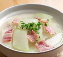 Salted Pork and Winter Melon Soup