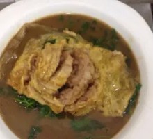 Braised Egg Dumplings with Shepherd's Purse