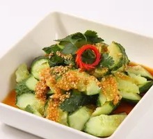 Garlic-Pressed Cucumber