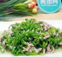 Green Pepper Shredded Pork