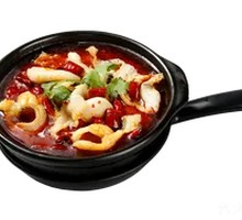 Spicy Hot Pot Fish + Rice