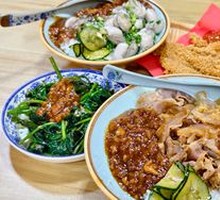 Beef and Braised Pork Rice