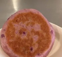 Purple Sweet Potato Pancake