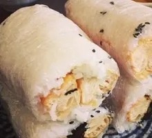 Sweet Rice Ball with Fried Dough Stick