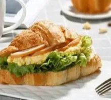 Egg and Chicken Croissant