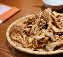 Crispy Fried Fresh Mushrooms