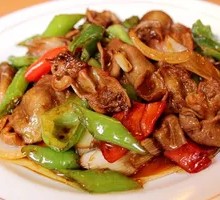 Scallion Stir-fried Intestines