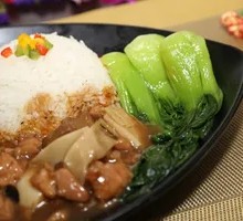 Bamboo Shoot Stew with Rice
