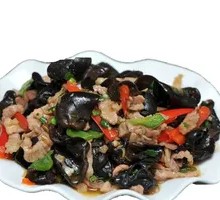 Wood Ear Mushroom and Pork Slices