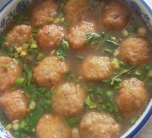 Radish Dumpling Soup