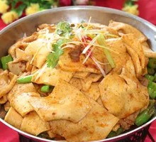 Spicy Pot-Braised Tofu with Leaves