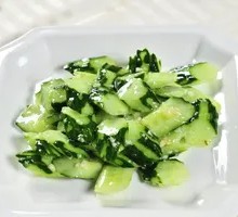 Garlic Cucumber Salad