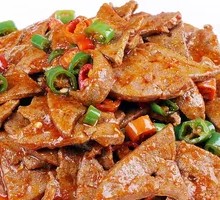 Stir-Fried Pork Liver Rice