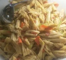 Fermented soybean skin