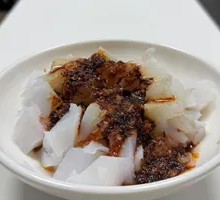 Noodles in Cold Tofu Pudding