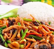 Fish-Flavored Shredded Pork Rice Bowl