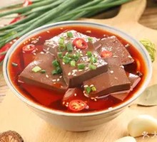 Single Boiled Duck Blood
