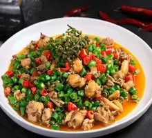 Spicy Pepper Chicken Offal