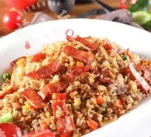 Snowflake Bacon Fried Rice