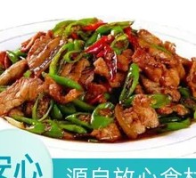 Rustic Pork Stir-fry with Wooden Bowl Rice