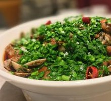 Leek and Clam Liver Stir-Fry