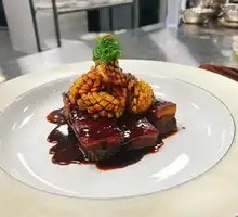 Braised Pork Belly with Abalone