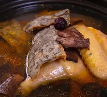 Old Chicken and Turtle Soup with Poria