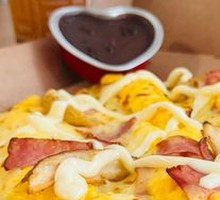 American-style Bacon & Potato Pizza