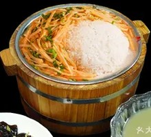 Sour Spicy Potato丝 Wood Bucket Rice