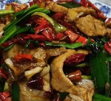 Stir-Fried Pork with Wild Chili Peels