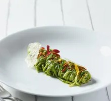 Basil Pistachio Handmade Italian Pasta