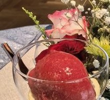 French Pan-Seared Foie Gras with Pineapple and Raspberry