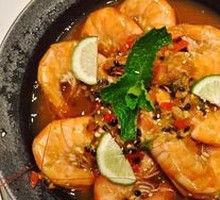 Passion Fruit Mint Shrimp