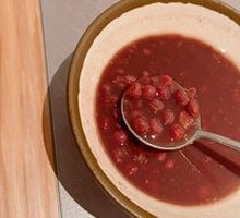 Freshly Boiled Red Bean Soup